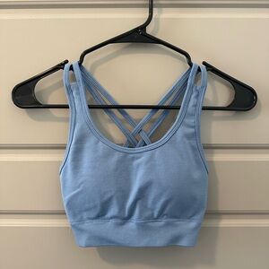 Blue Alphalete Revival Bra